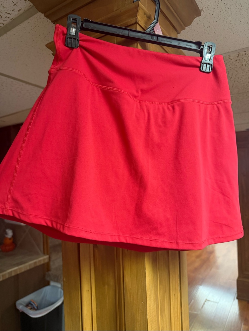 Amazon Women's Red Skater Active Skirt